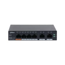 Dahua DAHUA-4239 DH-CS4006-4ET-60 Switch Dahua gestionable Layer2 en la nube. 4 puertos PoE Fast Ethernet. 2 puertos RJ45 Uplink