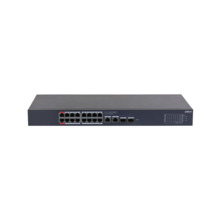 Dahua DAHUA-4249 DH-CS4220-16GT-190 Switch Dahua gestionable Layer2 en la nube. 16 puertos PoE Gigabit. 2 puertos RJ45 Uplink Gi