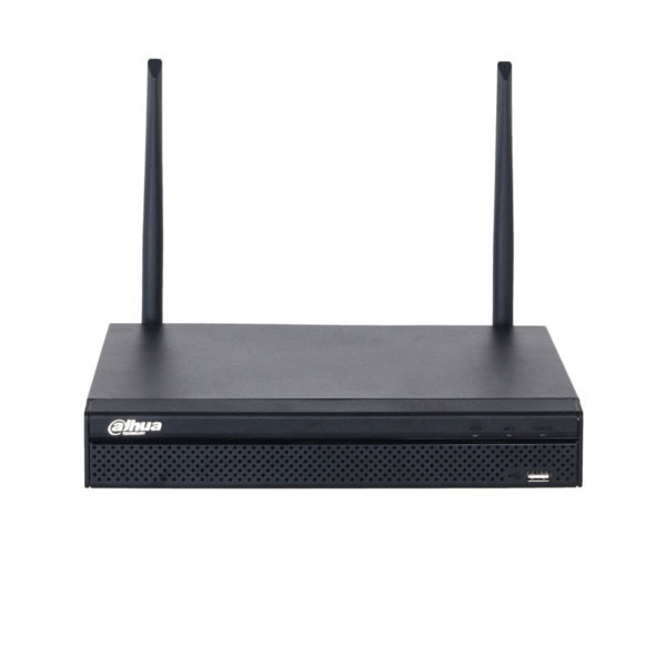 Dahua DAHUA-4260-FO DHI-NVR1104HS-W-S2-CE NVR IP WiFi Dahua de 4 canales. Formato Smart H.265+. 40/40Mbps de entrada/salida (16/