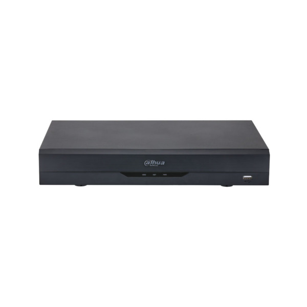 Dahua DAHUA-4292-FO DH-XVR5104HE-I3-1×1T/SSD XVR 5 en 1 Dahua de 4 canales. Formatos AI/Smart H.265+. 4 canales BNC HD + 2 canal