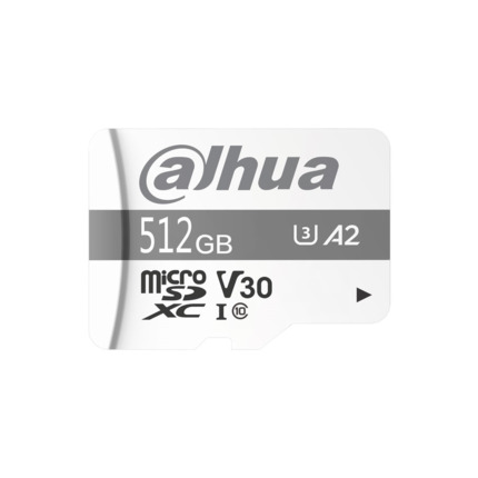 Comprar Dahua DAHUA-4295 TF-P100/512GB Tarjeta MicroSD Dahua de 512GB. Memoria de alta calidad y fabricación precisa. Alta velocidad y rendimiento estable. Alta compatibilidad. Velocidad de escritura de hasta 80MB/seg. Velocidad de escritura de hasta 60M