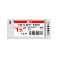 Dahua DAHUA-4327 DHI-ESL-E021A Etiqueta electrónica de estantería (ESL). Paso de página automático. Cambio automático de inventa
