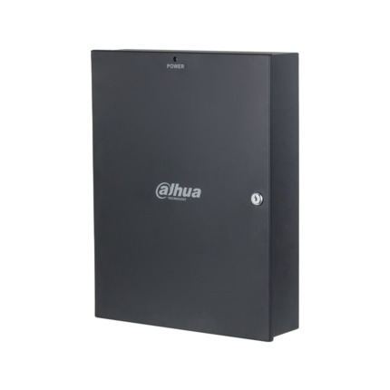 Comprar Dahua DAHUA-4354 DHI-ASB1C-B Caja para controladora de acceso Dahua. Fabricada en acero galvanizado. Admite suministro desde la red eléctrica y desde batería. Informa de varios tipos de eventos. Disyuntor de aire incorporado. Iluminador incorpora