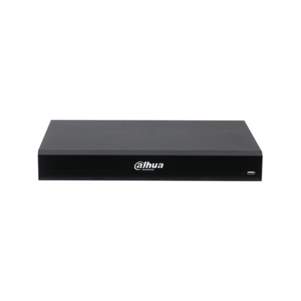 Comprar Dahua DAHUA-4365 DH-XVR7216AN-4K-I3 XVR 5 en 1 Dahua de 16 canales. Formatos AI/H.265+/H.265. 16 canales BNC HD + 16 canales IP. Grabación 8MP@15ips. Ancho de banda entrante de 128 Mbps. Salidas HDMI 4K y VGA 1080P. Audio bidireccional. Audio por