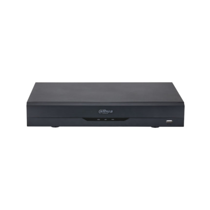 Comprar Dahua DAHUA-4387 DH-XVR5104HE-I3(V3.0) XVR 5 en 1 Dahua de 4 canales. Formatos AI/Smart H.265+. 4 canales BNC HD + 2 canales IP. Grabación 5MP@6ips. Ancho de banda de 32 Mbps. Salidas HDMI (1080P) y VGA (1080P). Audio bidireccional. Audio por coa