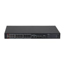 Dahua DAHUA-4427 DH-S4228-24GT-360 Switch PoE Dahua gestionable L2. 24 PoE Gigabit + 2 RJ45 Gigabit + 2 SFP Gigabit. Capacidad d