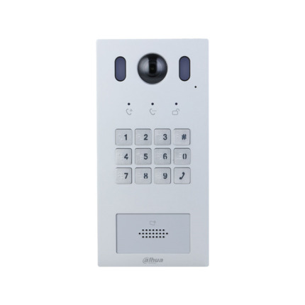 Comprar Dahua DAHUA-4437 DHI-VTO3222E-P Videoportero IP Dahua a 2 hilos. Cámara de 2MP con WDR 120dB. Soporta 5000 usuarios y 10 000 tarjetas. Desbloqueo por tarjeta Mifare, contraseña o remoto. Conecta lectores de tarjetas y controladores a través de Wi