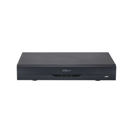 Comprar Dahua DAHUA-4518 DH-XVR5104H-4KL-I3(V3.0) XVR 5 en 1 Dahua de 4 canales. Formatos AI/H.265+/H.265. 4 canales BNC HD + 4 canales IP. Grabación 8MP@7ips. Ancho de banda entrante de 64 Mbps. Salidas HDMI 4K y VGA 1080P. Protección perimetral, SMD Pl