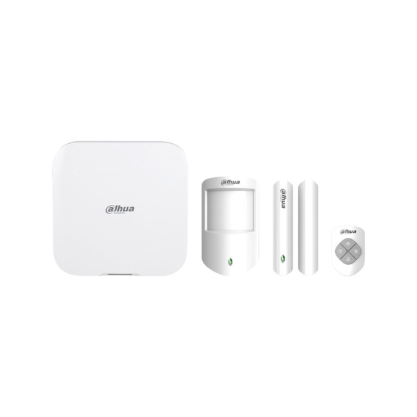 Dahua DAHUA-4525 DHI-ART-ARC3800H-03-FW2(868) Kit de alarma Dahua 4G LTE compuesto por:. 1x Panel de control 4G LTE de 150 dispo