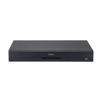 Comprar Dahua DAHUA-4565 DH-XVR5216AN-I3-16P XVR 5 en 1 Dahua de 16 canales con PoC. Formatos AI/H.265+/H.265. 16 canales BNC HD + 8 canales IP. Grabación 5M-N@12ips. Ancho de banda entrante de 128 Mbps. Salidas HDMI y VGA 1080P. Protección perimetral, S
