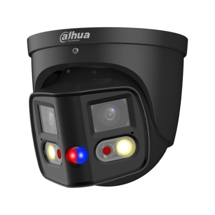 Comprar Dahua DAHUA-4576 DH-IPC-PDW3849P-A180-E2-AS-PV-0280B-B Domo IP Dahua WizMind dual. Doble CMOS de 4MP. 8MP@20ips, AI H.265+, Smart H.265+. ICR, 0,005/0,0005 lux, Smart Light 25m. Óptica fija 2,8 mm. WDR 120dB, 3D-NR, 4 ROI. Proteccion perimetral,