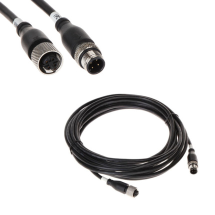 Comprar Dahua DAHUA-4619 MC-DF4-DM4-6 Cable de red de 6 metros con conectores M12 macho-hembra. Para conectar cámaras IP de vehículos a NVR móvil. Montaje muy fácil y rápido