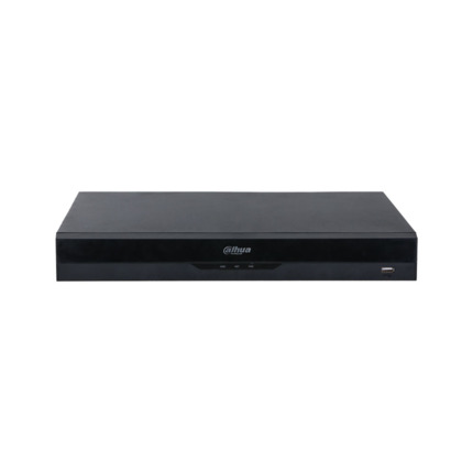 Comprar Dahua DAHUA-4632 DHI-NVR4232-16P-EI NVR IP Dahua WizSense de 32 canales. Smart H.265+/Smart H.264+. Hasta 256/256 Mbps de entrada/salida. Salidas HDMI (4K) y VGA. Detección/Reconocimiento facial. Protección Perimetral. SMD Plus. 1 entrada / 1 sal