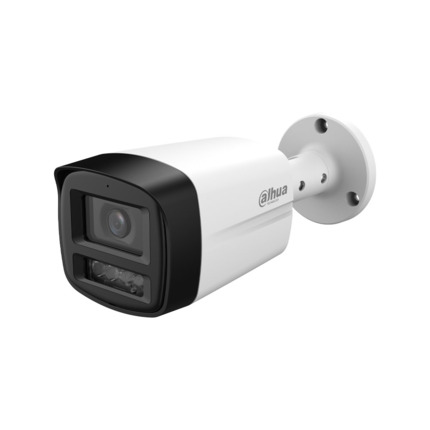 Comprar Dahua DAHUA-4690 DH-HAC-HFW1239TLMP-IL-A-0280B-S3 Cámara 4 en 1 Dahua Smart Dual Light. 2MP@25ips. Salida 4 en 1 conmutable. ICR, 0,001/0,0001 lux, Smart Light+ 40m. Óptica fija de 2,8 mm. BLC, HLC, WDR 130dB, Super Adapt. Incorpora micrófono. IP