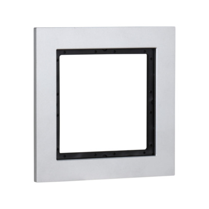 Comprar Dahua DAHUA-4697 VTM77 Panel frontal Dahua para 1 módulo de videoportero. Ambiente de instalación exterior. Fabricado en aluminio. Color plata
