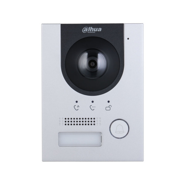 Dahua DAHUA-4707 DHI-VTO2202F-P-S3 Videoportero IP Dahua a 2 hilos. Cámara HD de 2 MP con ángulo de 168,6°. Intercomunicador y c