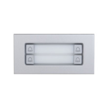 Dahua DAHUA-4780 DHI-VTO4202F-MDB4 Módulo de cuatro botones Dahua para videoporteros IP VTO. Carcasa de aleación de aluminio. Al