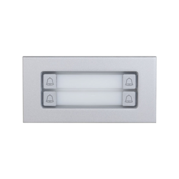 Dahua DAHUA-4780 DHI-VTO4202F-MDB4 Módulo de cuatro botones Dahua para videoporteros IP VTO. Carcasa de aleación de aluminio. Al