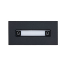 Dahua DAHUA-4782 DHI-VTO4202FB-MDB2 Módulo de dos botones Dahua para videoporteros IP modulares. Carcasa de aleación de aluminio