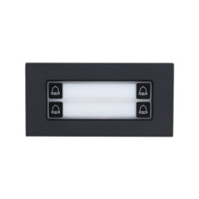 Dahua DAHUA-4783 DHI-VTO4202FB-MDB4 Módulo de cuatro botones Dahua para videoporteros IP VTO. Carcasa de aleación de aluminio. A