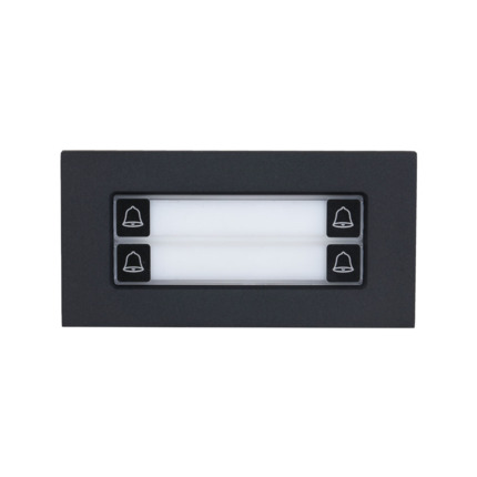 Comprar Dahua DAHUA-4783 DHI-VTO4202FB-MDB4 Módulo de cuatro botones Dahua para videoporteros IP VTO. Carcasa de aleación de aluminio. Alimentación 5 VDC desde otros módulos. Instalación empotrada o en superficie. Protección IK07. Protección IP65. Certif
