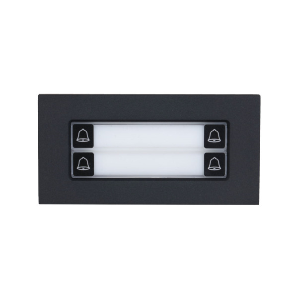 Dahua DAHUA-4783 DHI-VTO4202FB-MDB4 Módulo de cuatro botones Dahua para videoporteros IP VTO. Carcasa de aleación de aluminio. A