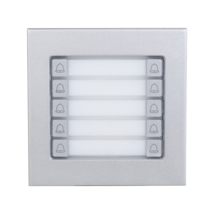 Comprar Dahua DAHUA-4787 DHI-VTO4103F-MDB10 Módulo pulsador Dahua con 10 botones mecánicos. Integración en sistemas modulares VTO420XF-X. Carcasa de aluminio. Protección IP65 e IK07. Alimentación desde otros módulos. Instalación empotrada o en superficie