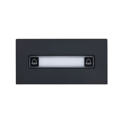 Comprar Dahua DAHUA-4788 DHI-VTO4103FB-MDB2 Módulo de pulsador Dahua en acabado negro con 2 botones mecánicos. Integración en sistemas modulares VTO4100. Carcasa de aleación de aluminio. Protección IP65 e IK07. Instalación empotrada o en superficie. Alim