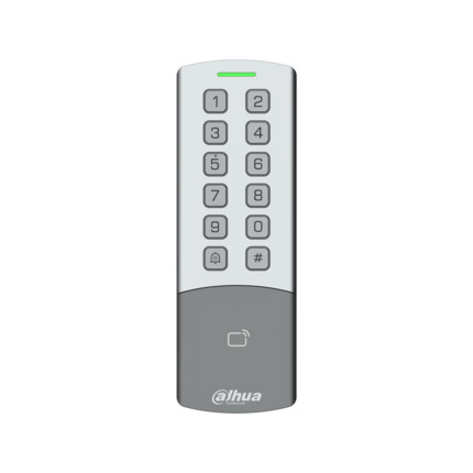 Comprar Dahua DAHUA-4791 DHI-ASI1201M-ME Controlador de acceso autónomo Dahua. Teclado retroiluminado y lector RFID 125?kHz + 13,56?MHz. Hasta 10.000 usuarios. Conexión TCP/IP, RS-485 y Wiegand. Compatible ONVIF y OSDP. Salida para cerradura. Entradas de