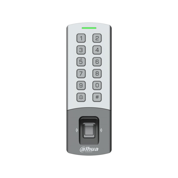 Dahua DAHUA-4792 DHI-ASI1212M Controlador de acceso autónomo. Lector RFID 13,56?MHz, lector de huella dactilar y teclado. Capaci
