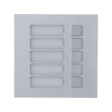 Dahua DAHUA-4803 DHI-VTO4103F-MB5 Módulo Dahua con cinco botones mecánicos. Cuerpo de aluminio. Protección IP65 e IK07. Instalac