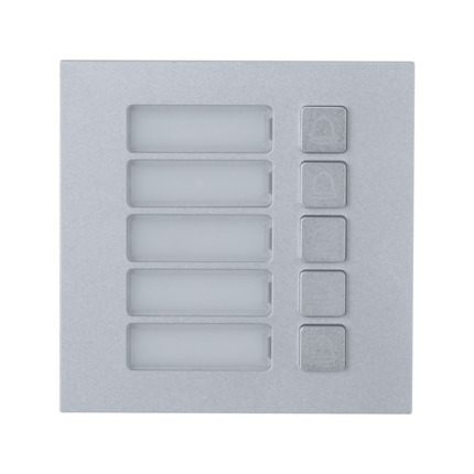 Comprar Dahua DAHUA-4803 DHI-VTO4103F-MB5 Módulo Dahua con cinco botones mecánicos. Cuerpo de aluminio. Protección IP65 e IK07. Instalación en superficie o empotrada. Alimentación desde otros módulos. Ideal para entornos residenciales con múltiples usuar
