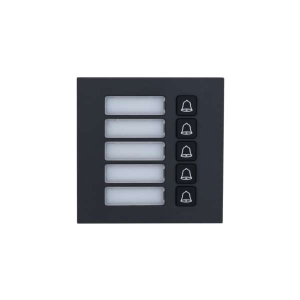 Dahua DAHUA-4804 DHI-VTO4103FB-MB5 Módulo Dahua con cinco botones mecánicos. Cuerpo de aluminio. Protección IP65 e IK07. Instala