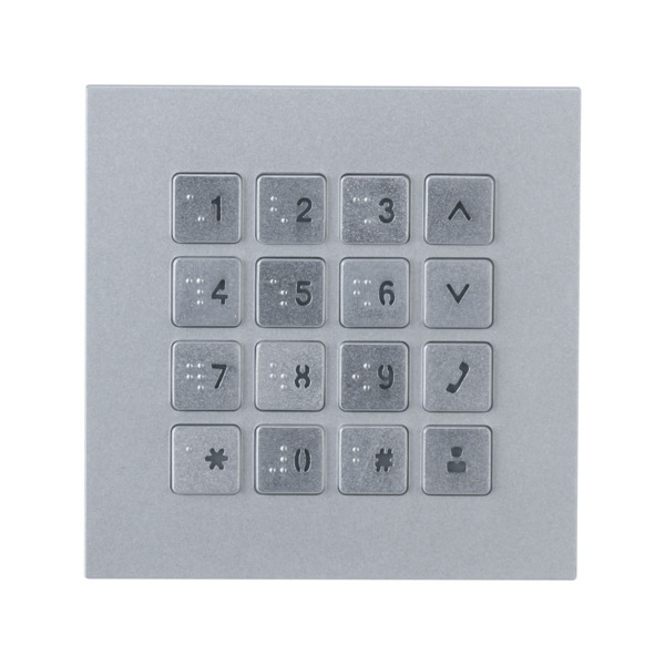 Dahua DAHUA-4807 DHI-VTO4103F-MK Módulo Dahua con teclado mecánico. Cuerpo de aluminio. Protección IP65 e IK07. Alimentación des
