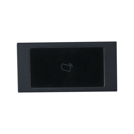 Comprar Dahua DAHUA-4814 DHI-VTO4103FB-MR1 Módulo Dahua lector de tarjeta ID. Cuerpo de aluminio. Protección IP65 e IK07. Alimentación desde otros módulos. Instalación empotrada o en superficie. Ideal para control de acceso sin contacto