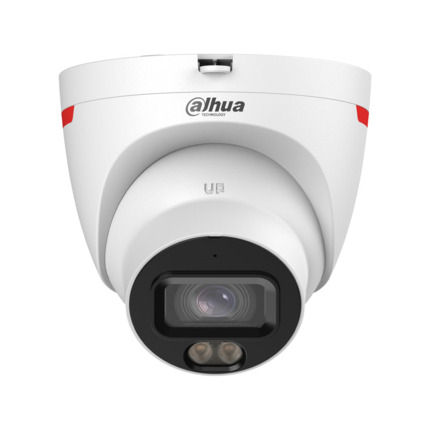 Comprar Dahua DAHUA-4837 DH-IPC-HDW2649TP-S-LED-0280B-PRO Domo IP Dahua de 6MP con óptica fija de 2,8 mm. 0,0007 lux. Iluminación cálida hasta 30 m. Compresión H.265+. Tecnología WizColor. WDR 120?dB. Protección perimetral y SMD Plus. Micrófono integrado