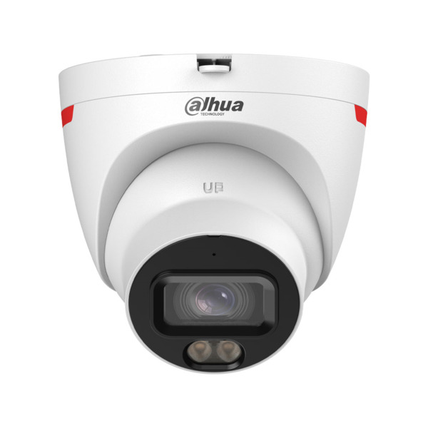 Dahua DAHUA-4837 DH-IPC-HDW2649TP-S-LED-0280B-PRO Domo IP Dahua de 6MP con óptica fija de 2,8 mm. 0,0007 lux. Iluminación cálida