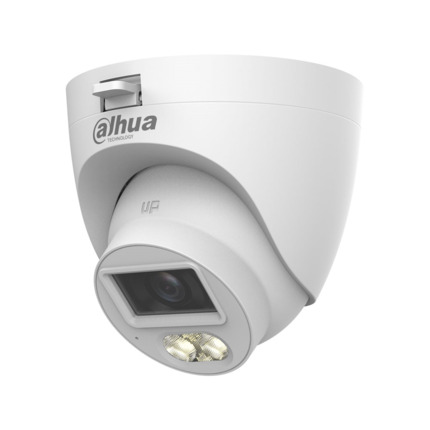 Comprar Dahua DAHUA-4874 DH-HAC-HDW1500CLQP-IL-A-0280B-S3-DIP Cámara domo HDCVI Dahua Lite. 5MP@25 ips, salida 16:9. ICR, 0,005?lux. Smart Dual Light hasta 30?m. Óptica fija de 2,8?mm. DWDR, 3D NR, Super Adapt. Micrófono integrado. Salida CVI/TVI/AHD/CVB