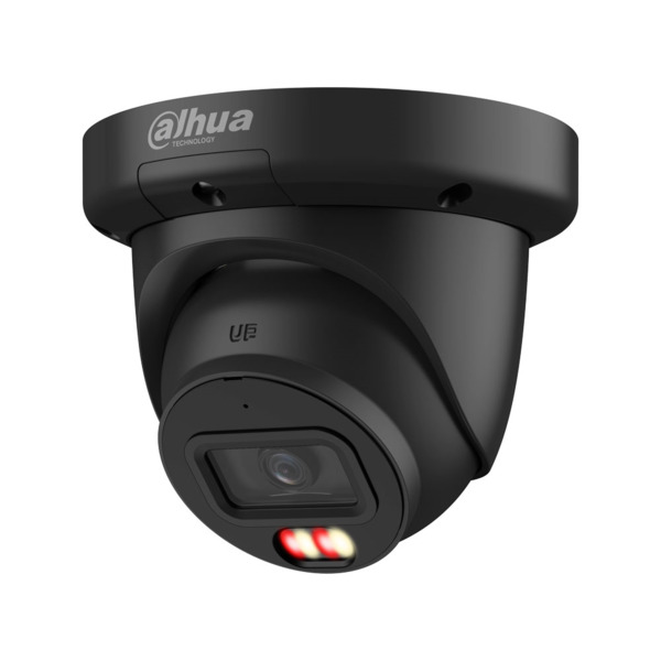 Dahua DAHUA-4877 DH-IPC-HDW3849QMP-S-IL-0280B-BLACK Cámara domo IP Dahua WizSense. 8MP@25/30 ips, compresión H.265. ICR, 0,0007