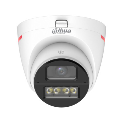 Comprar Dahua DAHUA-4894 DH-HAC-HDW1249XP-IL-A-PRO-0280B-DIP Domo 4 en 1 Dahua Lite. 2MP@25/30ips. ICR, 0,0001/0,00001 lux, iluminación IR y luz cálida 50?m. Óptica fija de 2,8?mm. WDR digital, 3DNR. WizColor con AI-ISP, Smart Light+ y corrección de dist