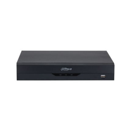 Comprar Dahua DAHUA-4922 DH-XVR4104HS-I/T XVR 5 en 1 Dahua de 4 canales. Formatos AI/Smart H.265+. 4 canales BNC HD + 1 canal IP. Grabación 1080p@25/30ips. Ancho de banda de 32 Mbps. Salidas HDMI (1080P) y VGA (1080P). Audio bidireccional. Audio por coax