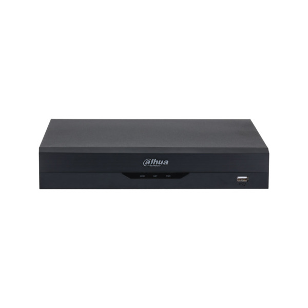 Dahua DAHUA-4922 DH-XVR4104HS-I/T XVR 5 en 1 Dahua de 4 canales. Formatos AI/Smart H.265+. 4 canales BNC HD + 1 canal IP. Grabac