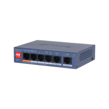 Dahua DAHUA-4963 DH-CS4006-4GT-60-V2 Switch PoE Dahua Serie CS4000. 6 puertos Gigabit, de los cuales 4 son PoE con entrega PoE t
