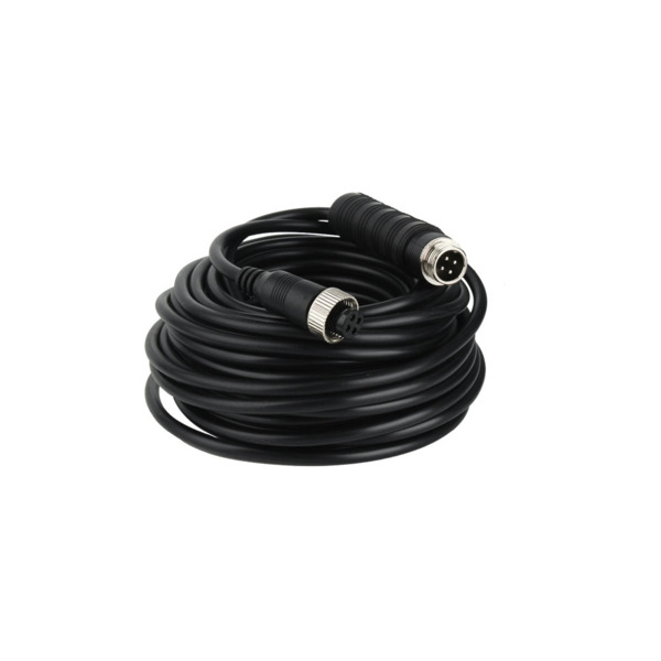Dahua DAHUA-4988 MC-GXF4-GXM4-12-04 Cable extensor tipo aviación Dahua de 12 m. Conectores M12 macho a hembra de 4 pines. Transm