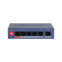 Dahua DAHUA-5029 DH-CS4006-4ET2GT-60 Switch PoE gestionable en la nube Dahua de sobremesa. 4 puertos PoE Fast Ethernet y 2 puert