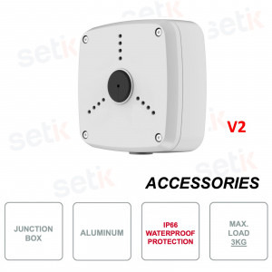 DAHUA - DH-PFA122A - WATER-PROOF JUNCTION BOX. ALUMINIUM