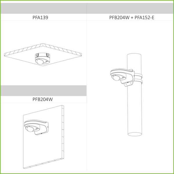 Dahua HAC-HDBW2241F-A-0280B-B Domo HDCVI 4EN1 2M 1080P DN ICR WDR Starlight IR20m 0Lux 2.8mm IP67 IK10 MIC Color Negro (2)