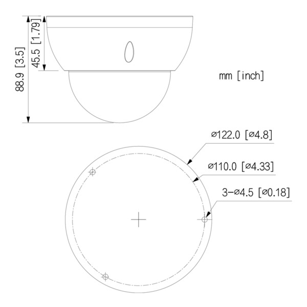 Dahua HAC-HDBW2501R-Z Domo HDCVI 5M DN WDR IR30m 2.7-13.5mm VFM IP67 IK10 (2)