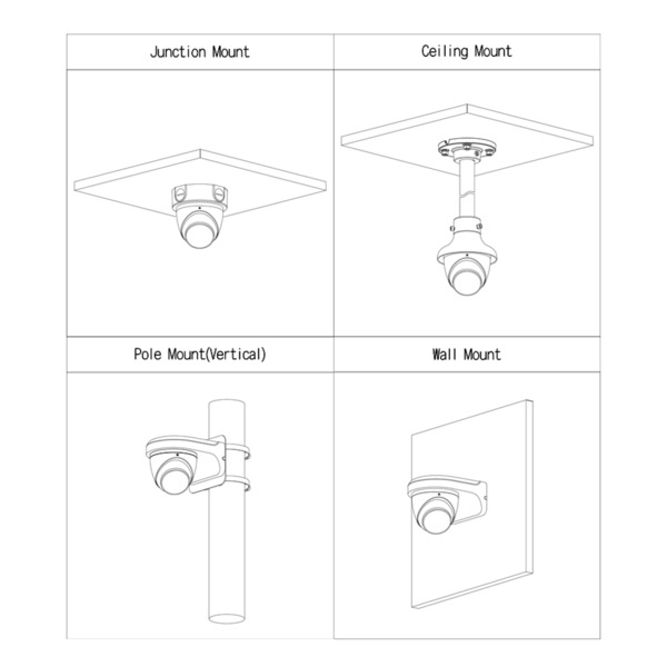 Dahua HAC-HDW1200T-IL-A-0280B-S6-B MiniDomo HDCVI 4EN1 2M 1080P Iluminación Dual LED40m/IR40m 2.8mm IP67 MIC. Color Negro (2)