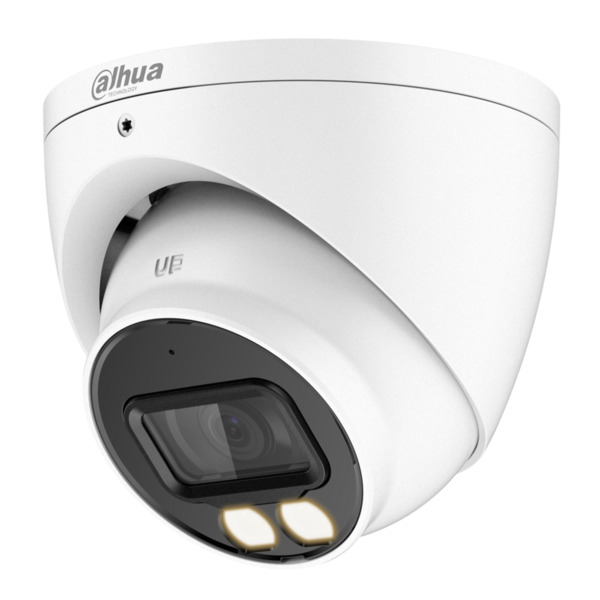 Dahua HAC-HDW1200T-IL-A-0280B-S6 MiniDomo HDCVI 4EN1 2M 1080P Iluminación Dual LED40m/IR40m 2.8mm IP67 MIC
